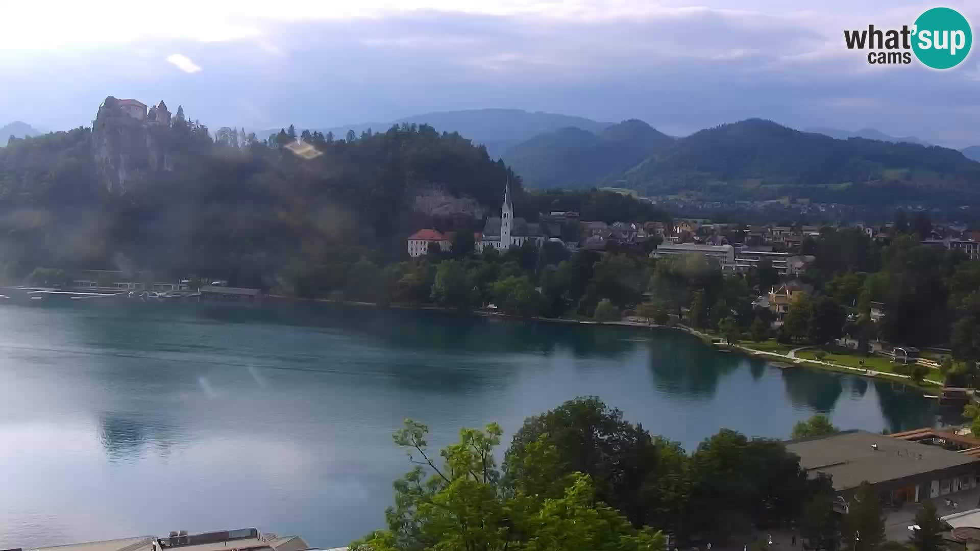 Panorama du lac de Bled
