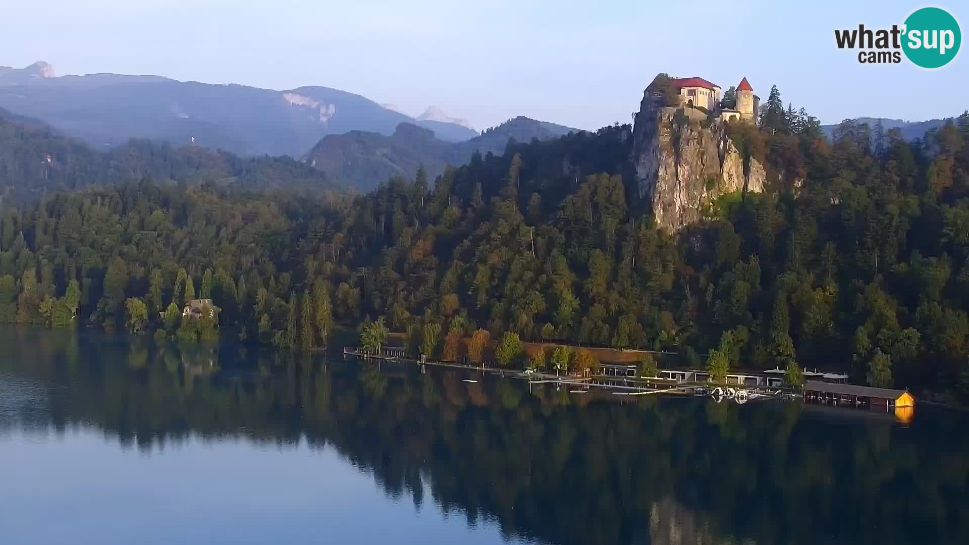 Panorama des Sees Bled