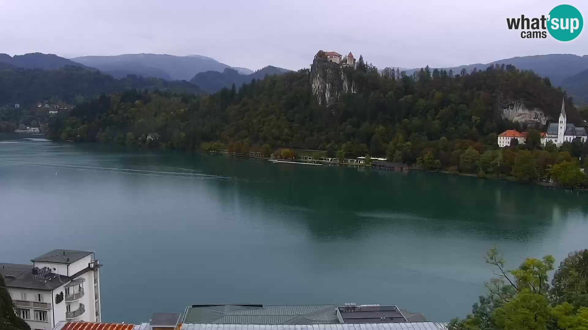 Panorama del lago Bled