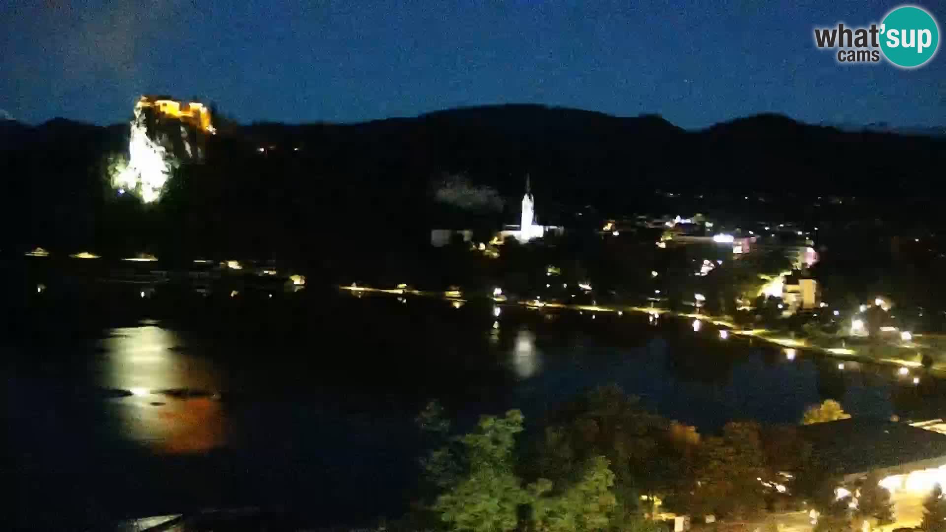 Panorama du lac de Bled