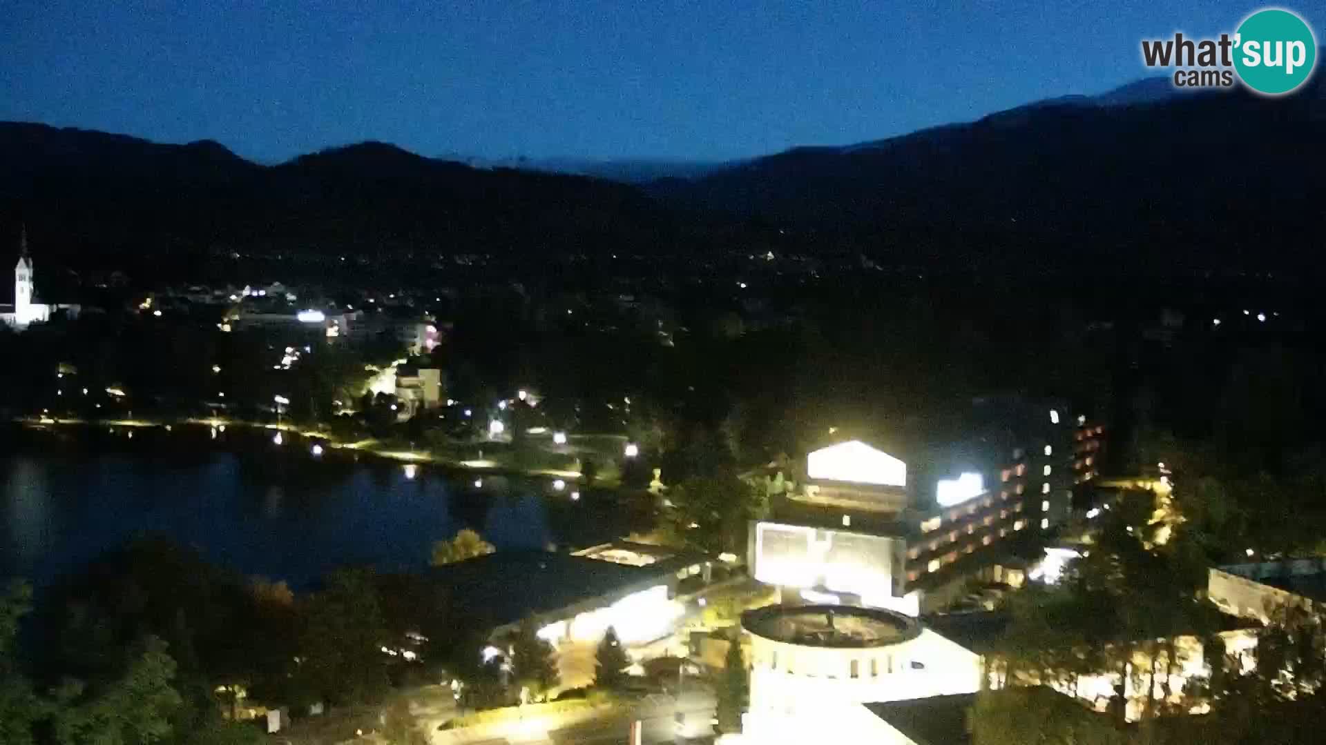 Panorama des Sees Bled