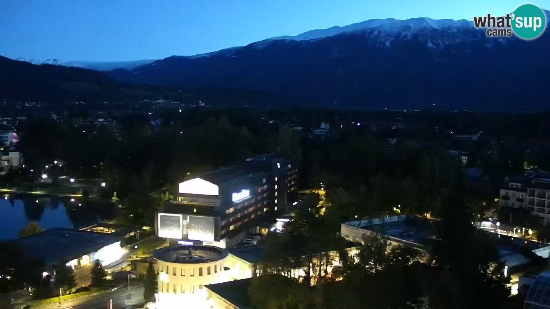 Panorama del lago Bled