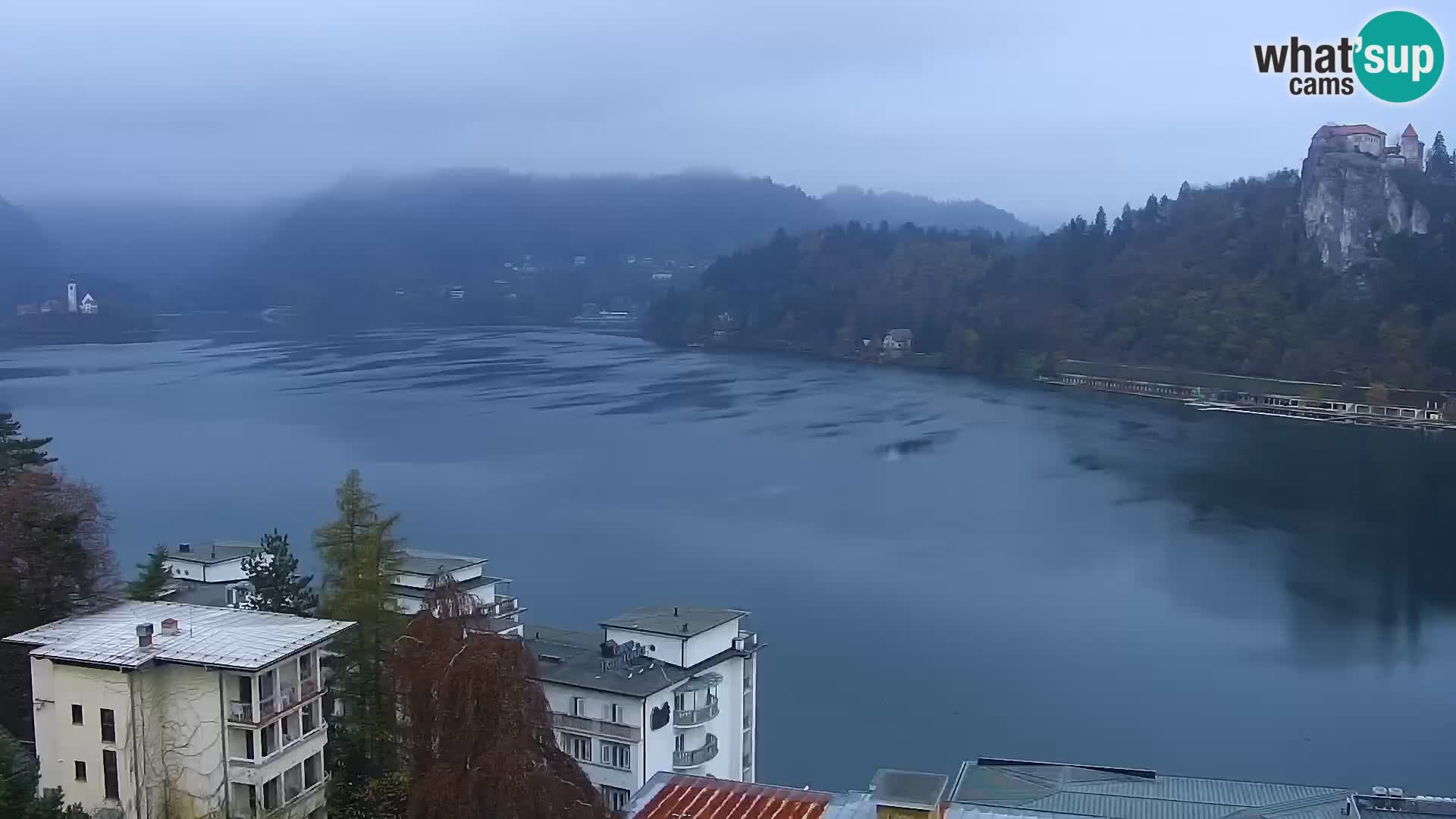 Panorama del lago Bled