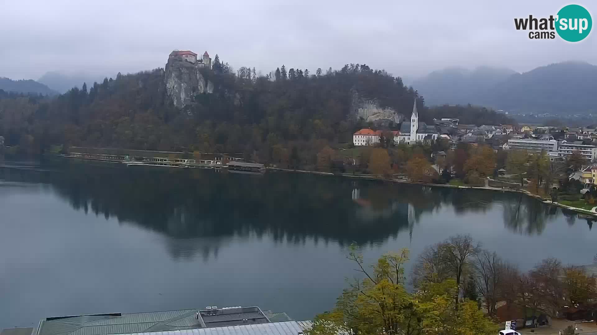 Panorama del lago Bled