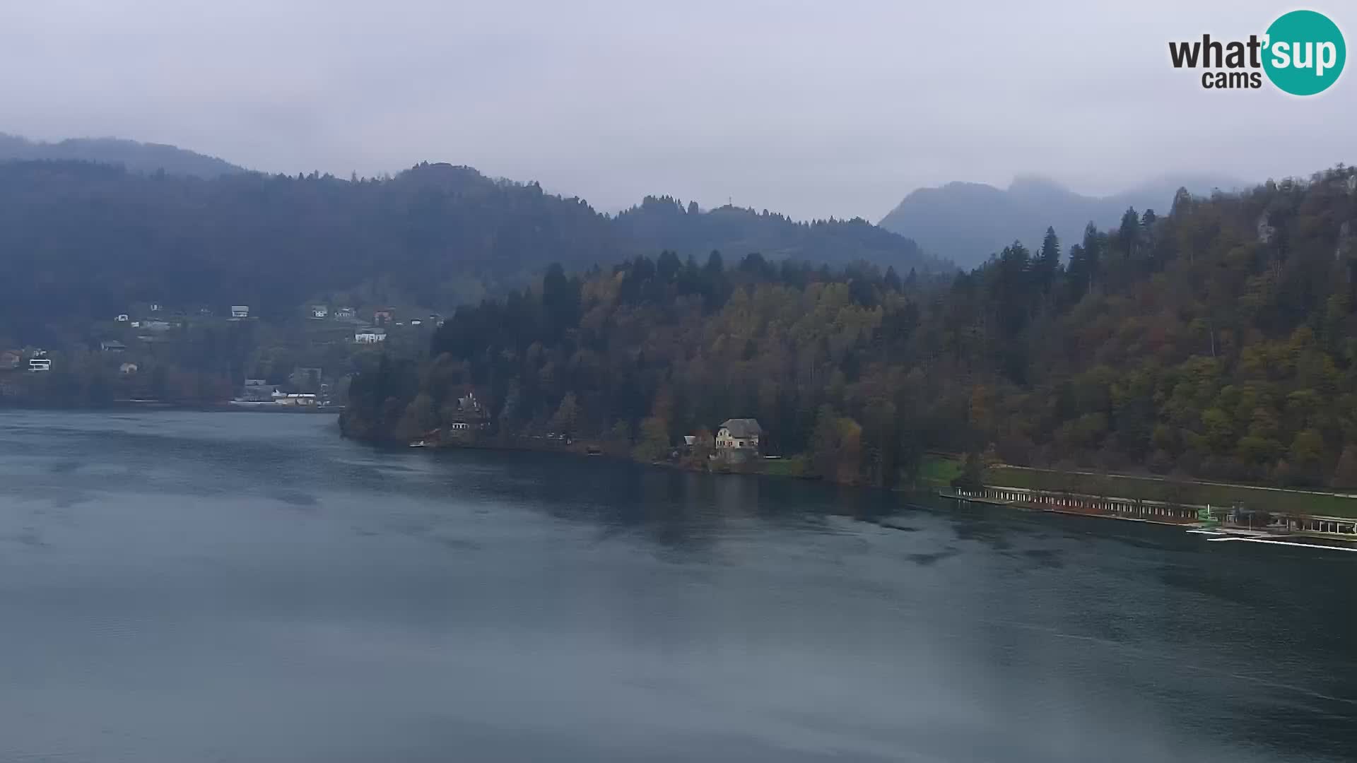 Panorama del lago Bled