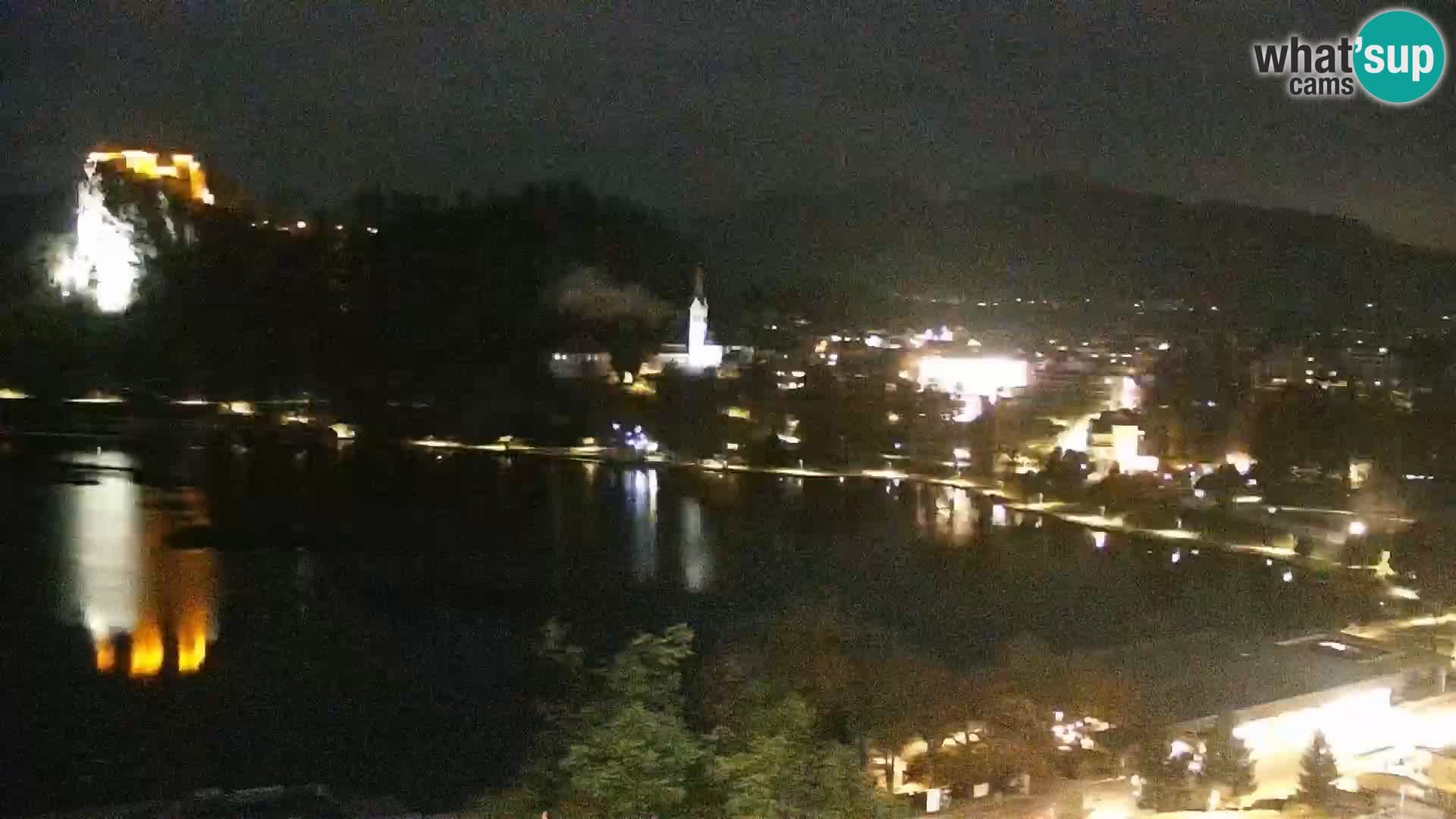 Panorama del lago Bled