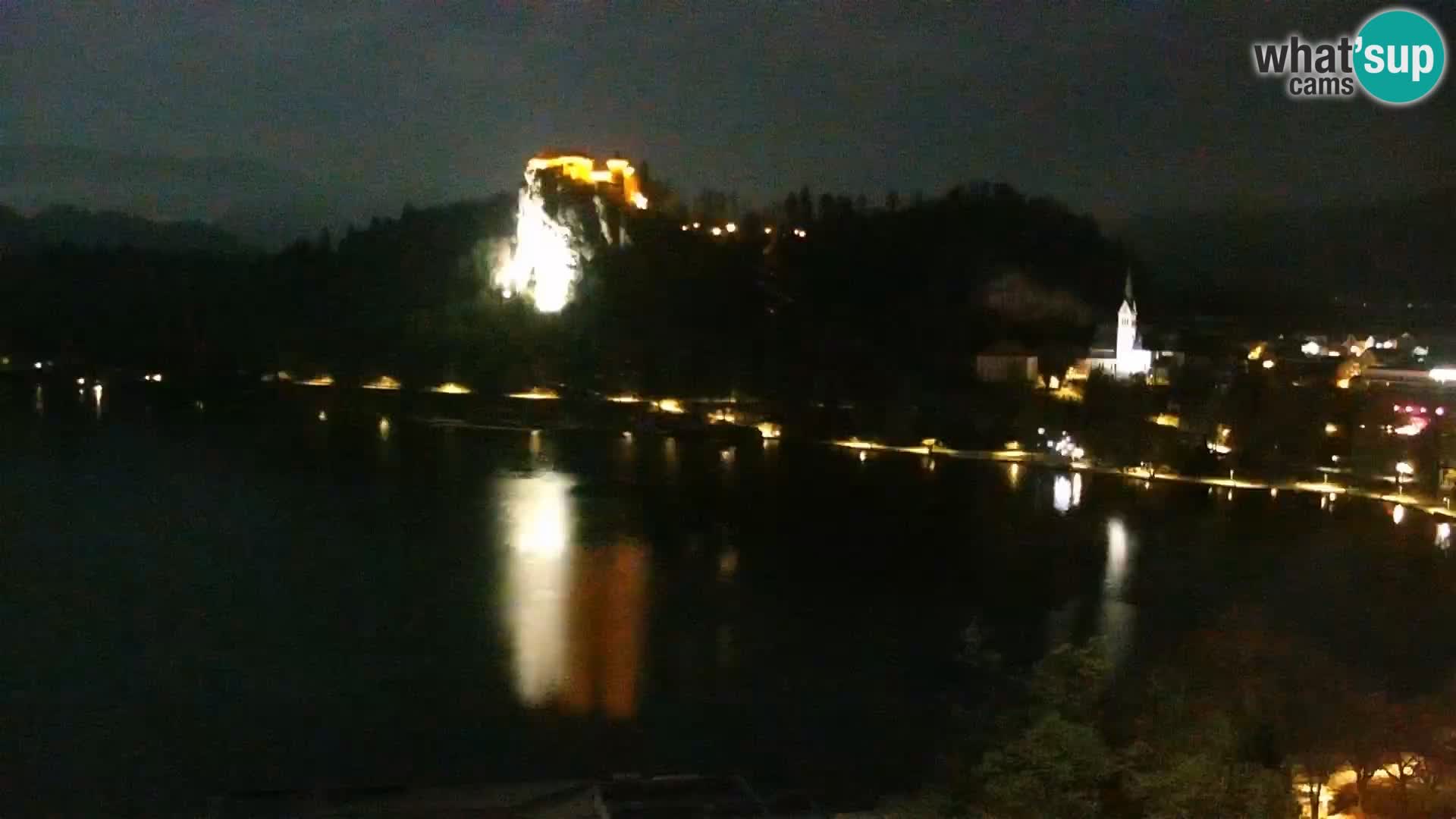 Panorama del lago Bled