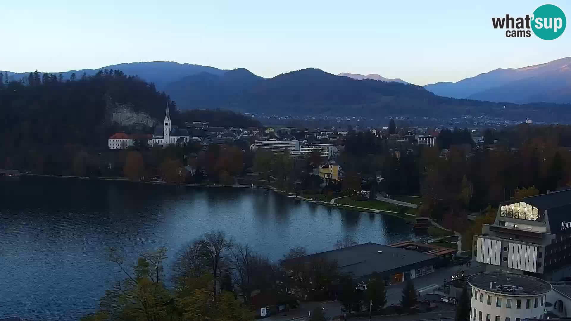 Panorama des Sees Bled