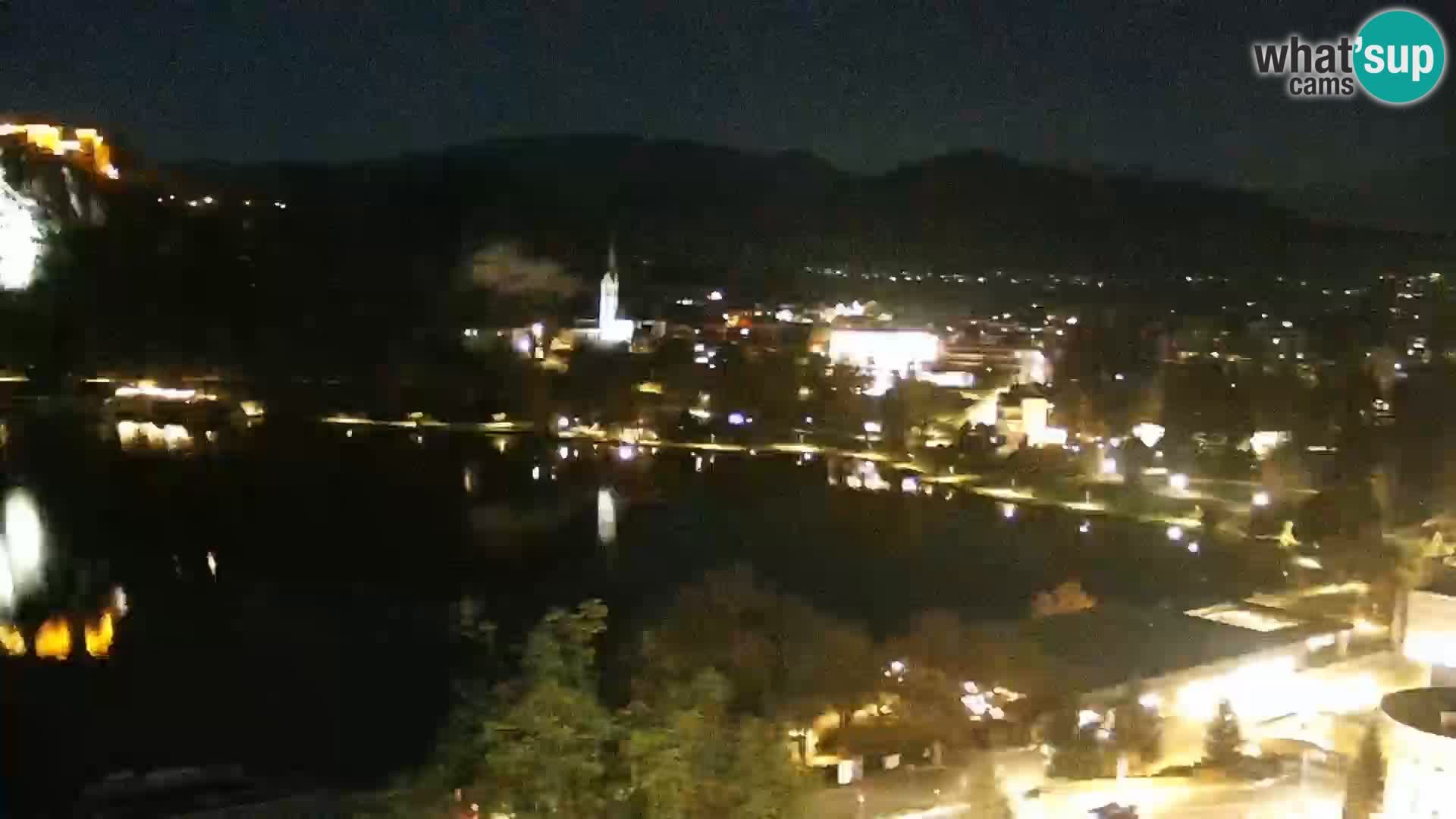 Panorama del lago Bled