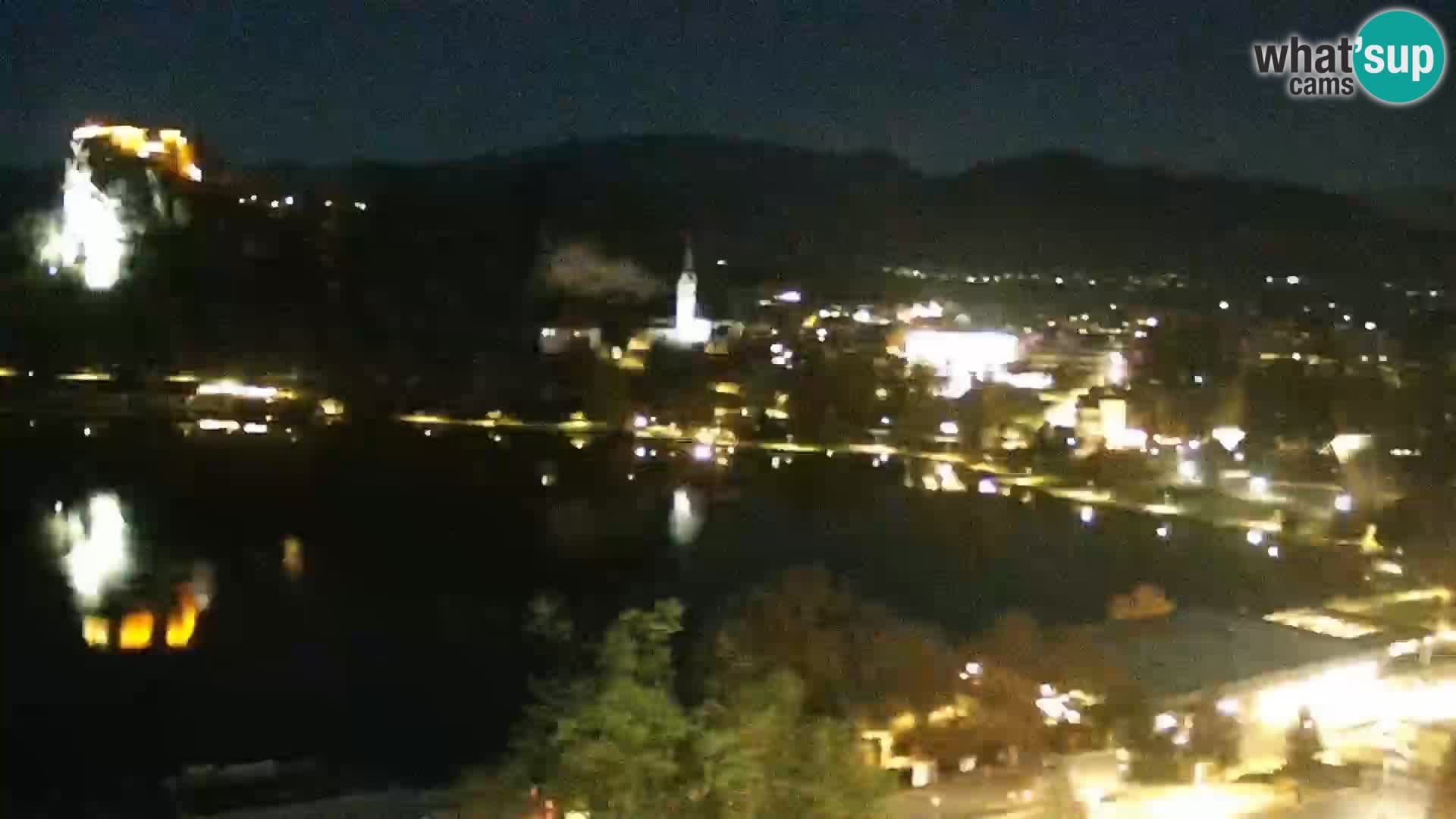 Panorama del lago Bled