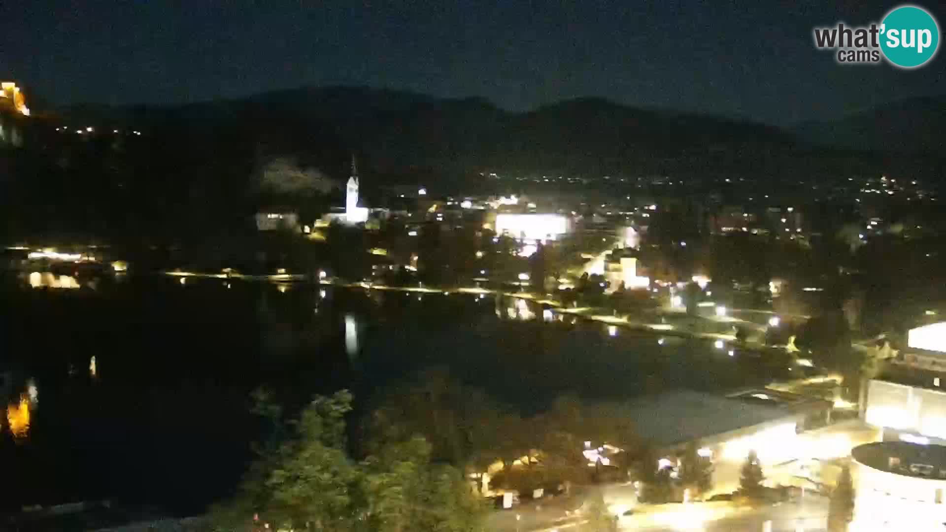 Panorama del lago Bled