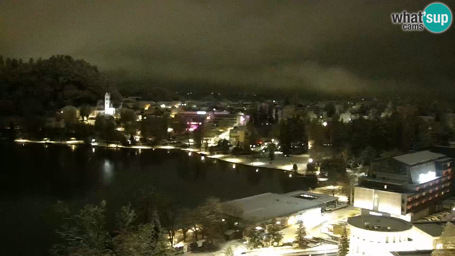 Panorama del lago Bled