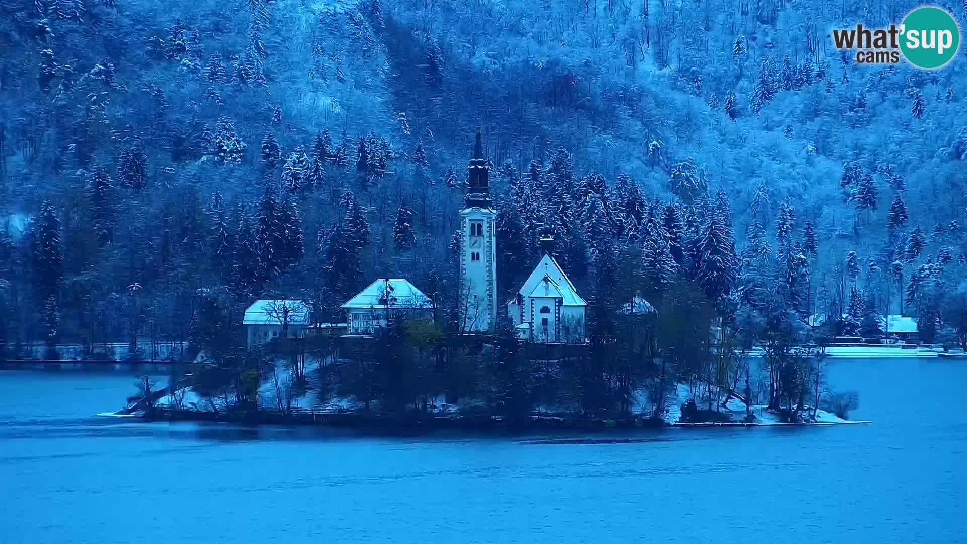 Panorama del lago Bled