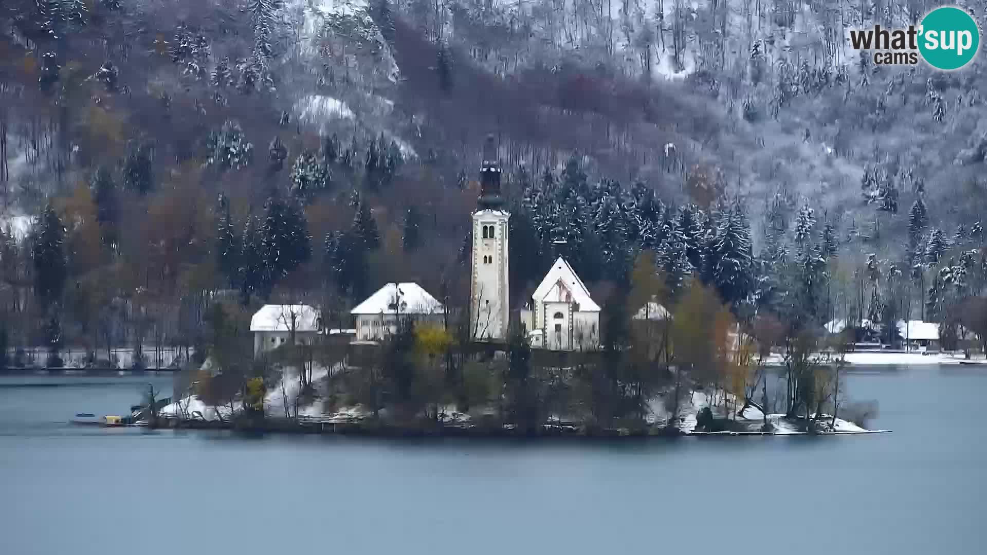 Panorama del lago Bled