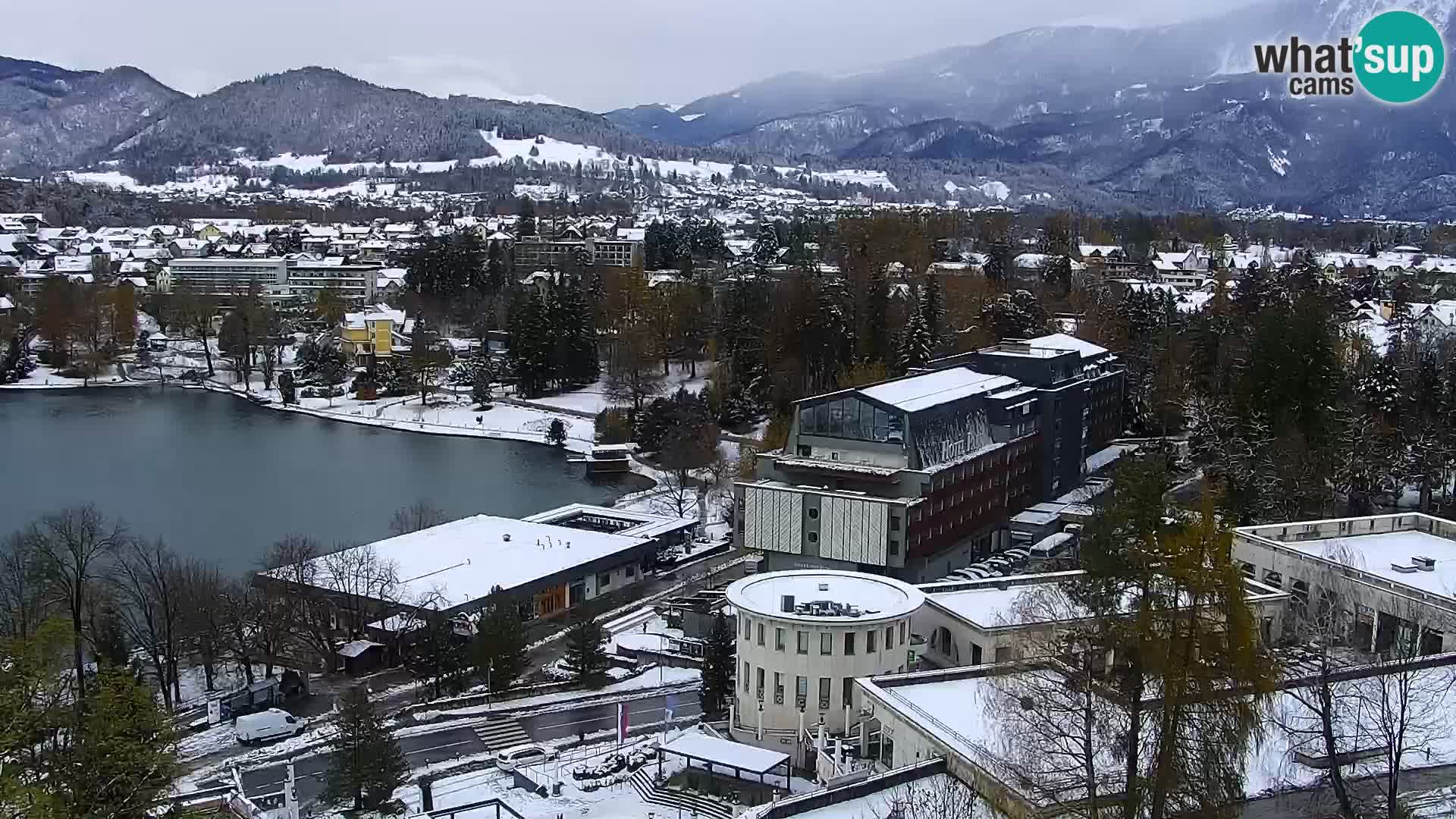 Panorama des Sees Bled