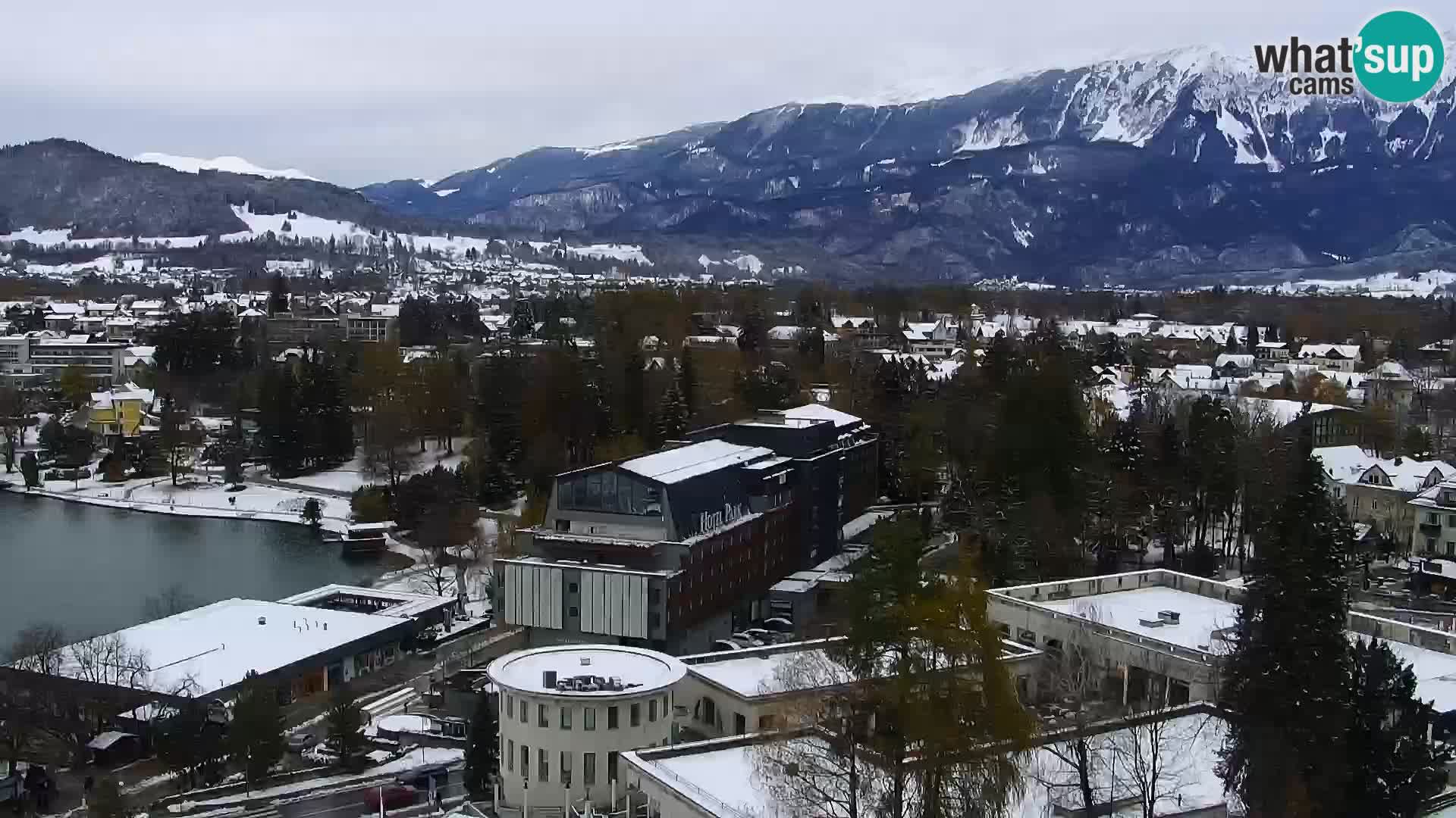 Panorama del lago Bled