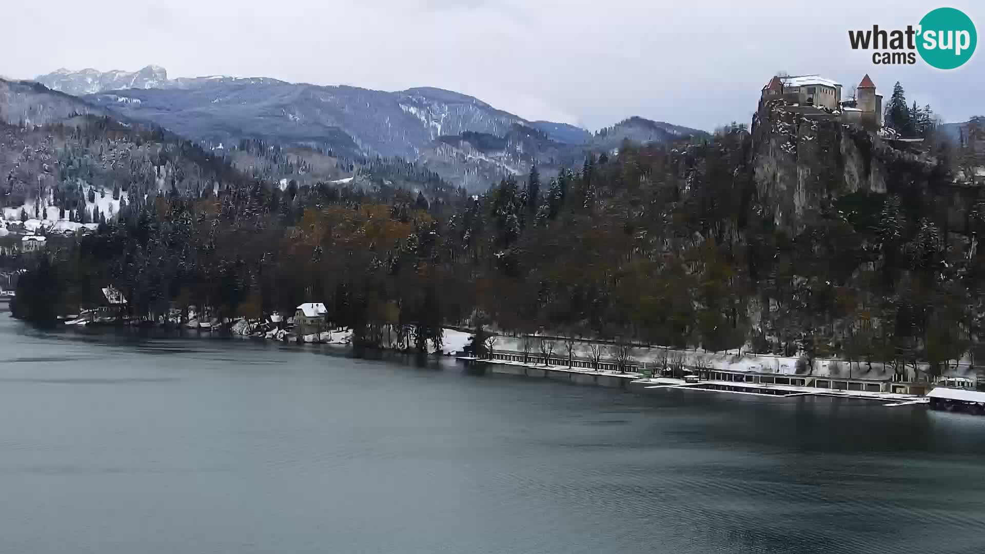 Panorama del lago Bled