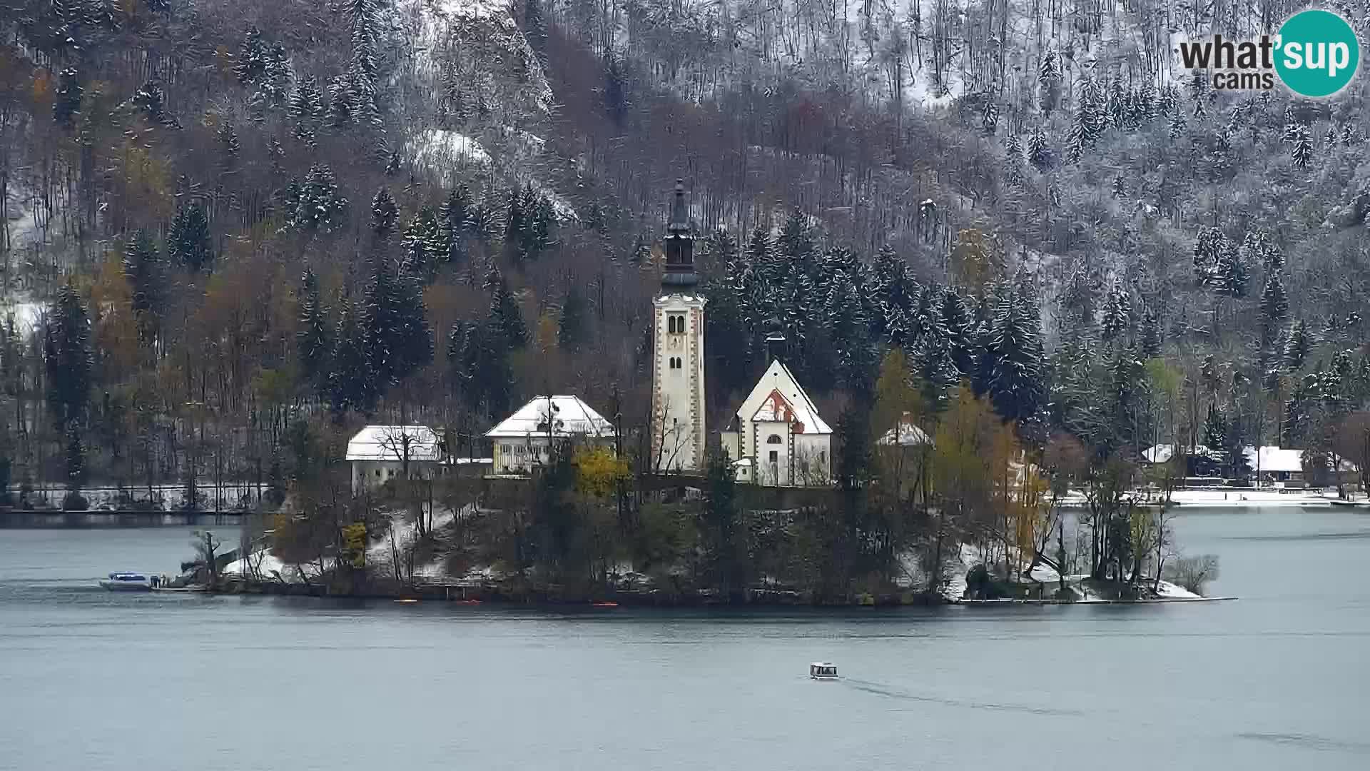 Panorama del lago Bled