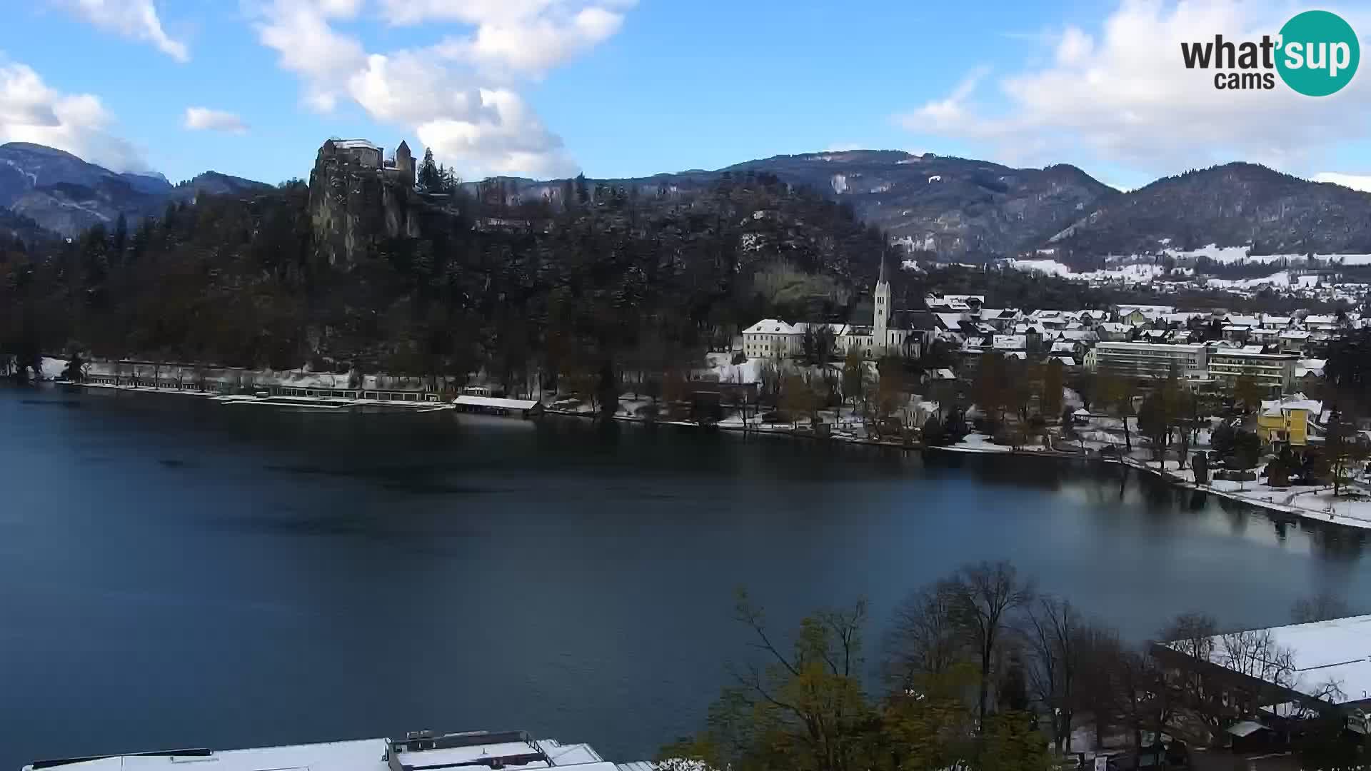 Panorama del lago Bled