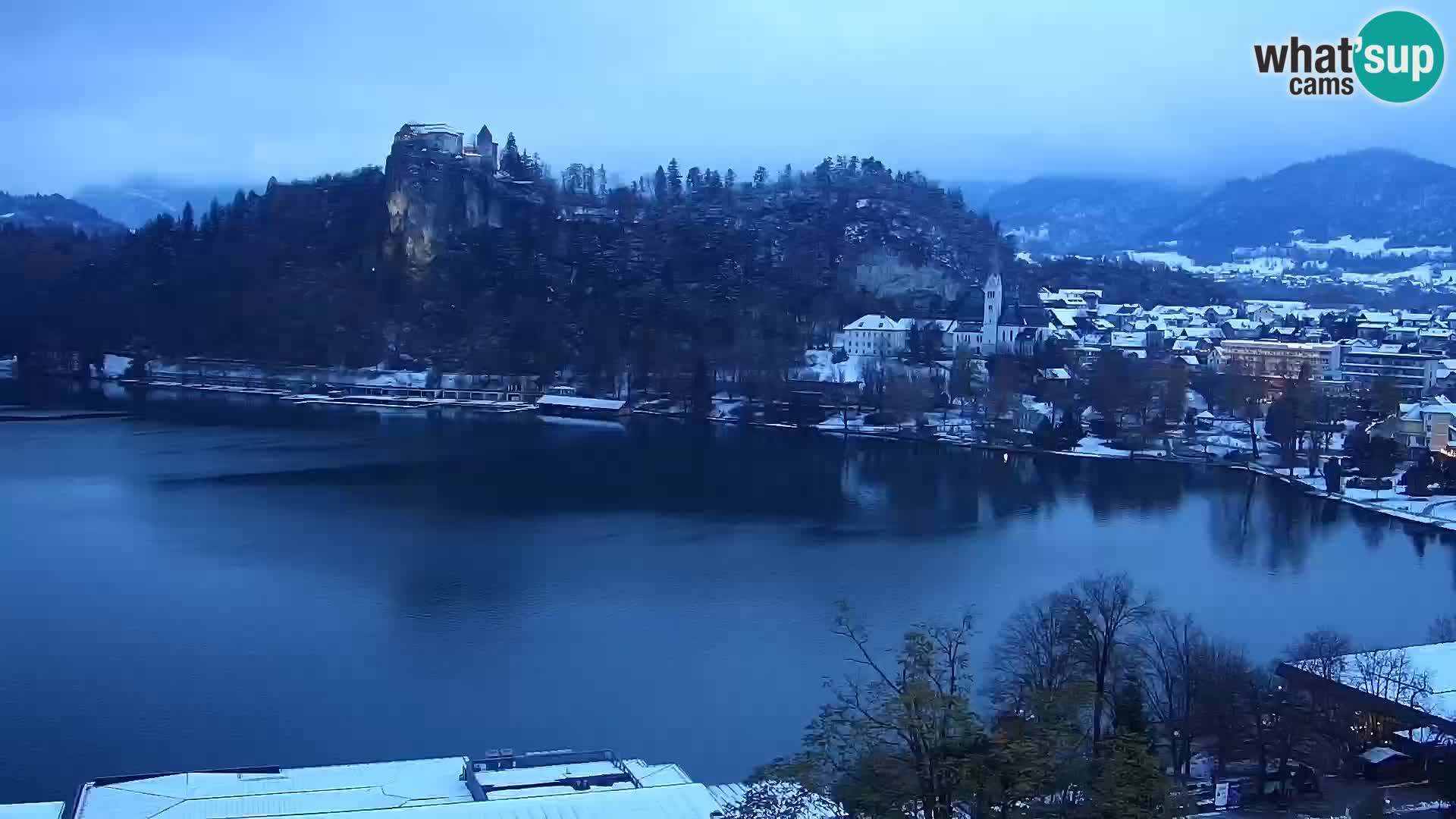 Panorama Blejskega jezera