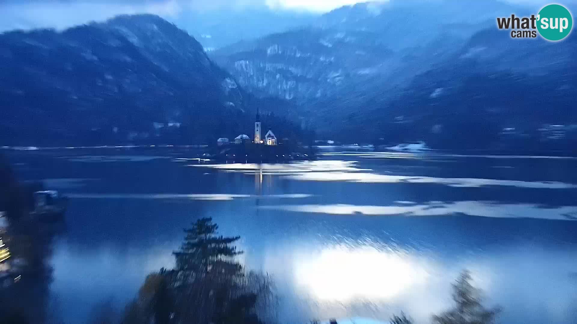 Panorama del lago Bled