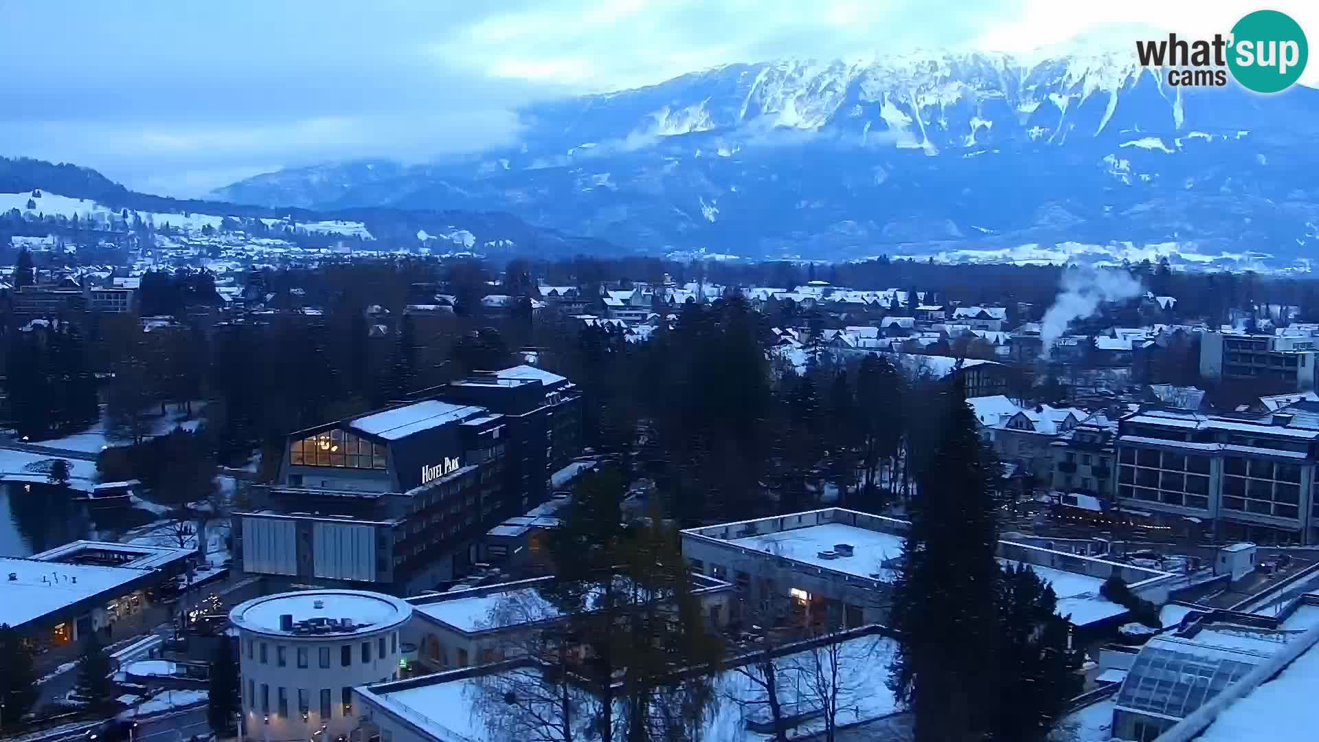 Panorama del lago Bled