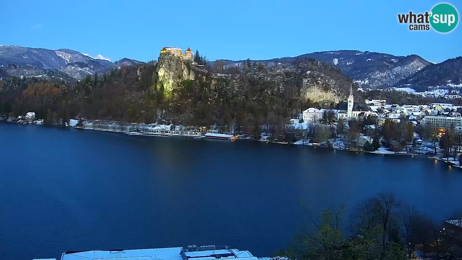 Panorama del lago Bled