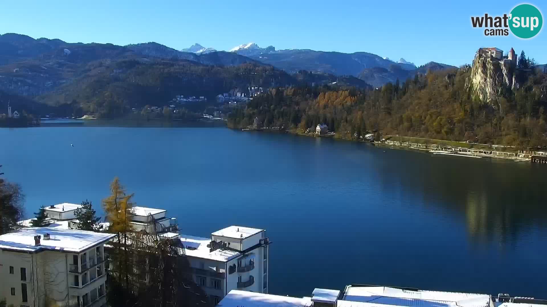 Panorama del lago Bled