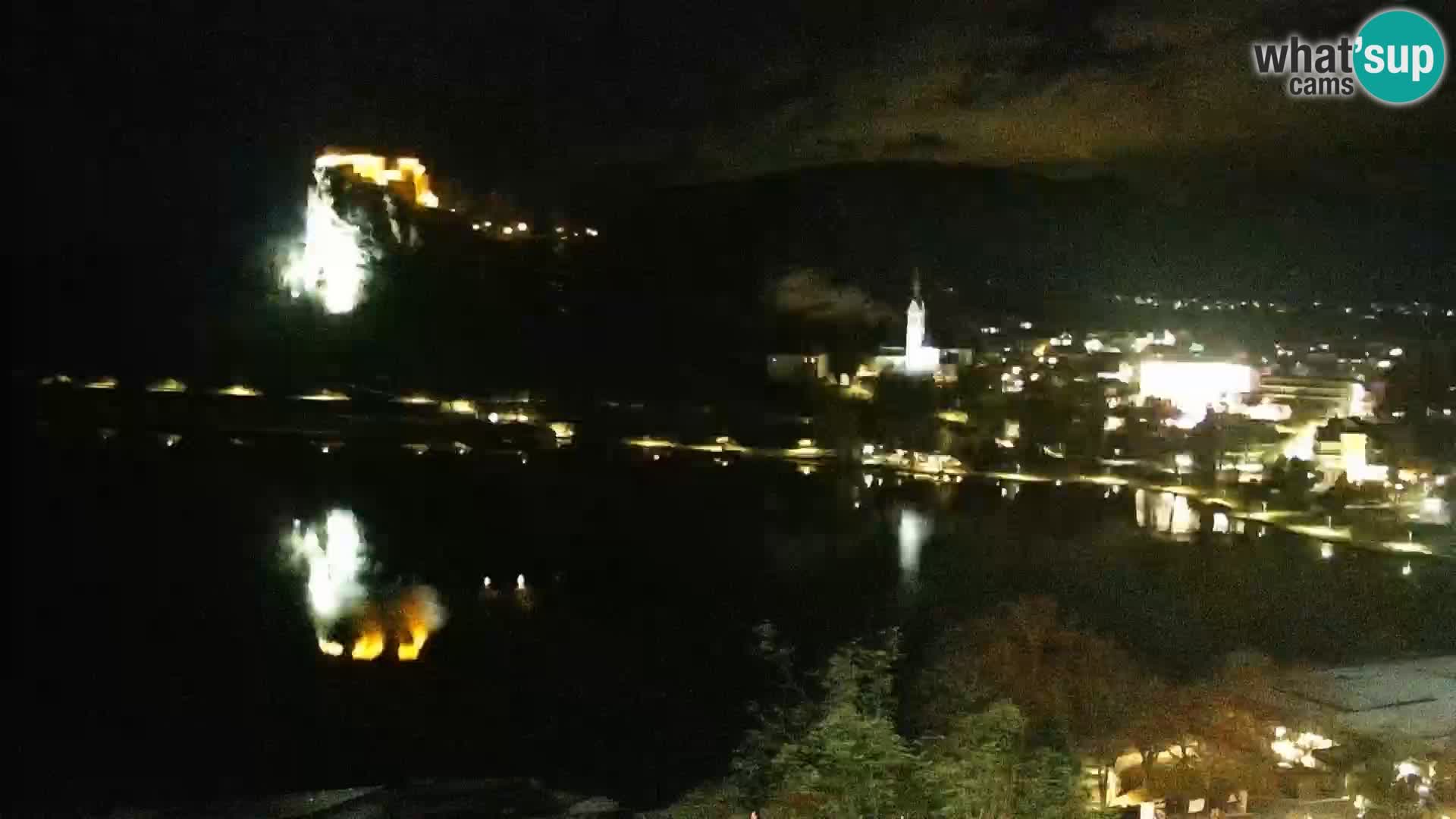 Panorama del lago Bled