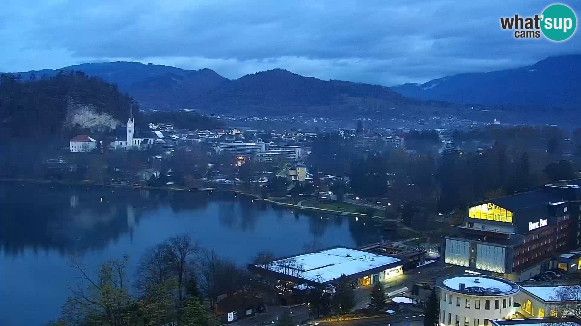 Panorama des Sees Bled