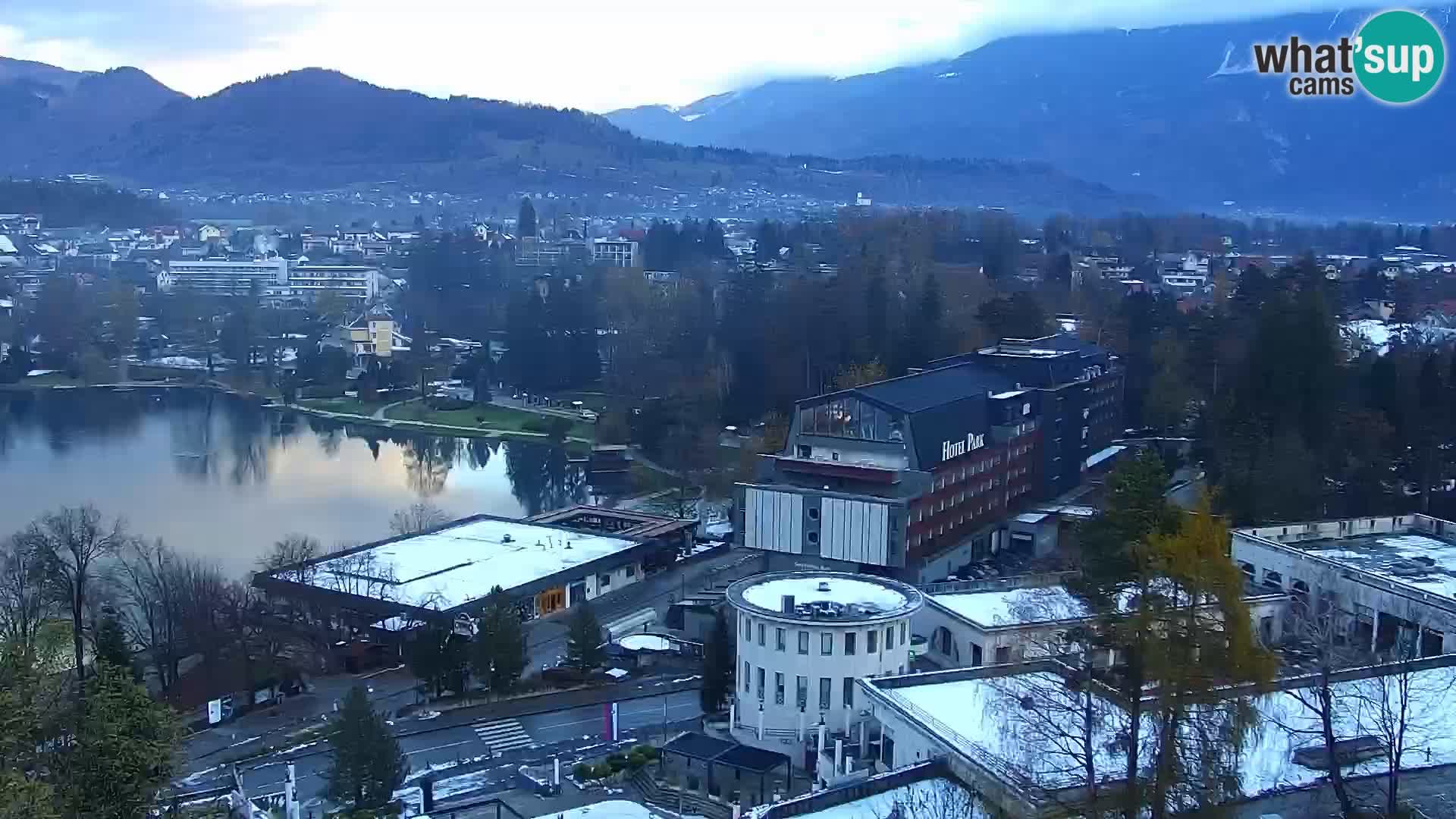 Panorama del lago Bled