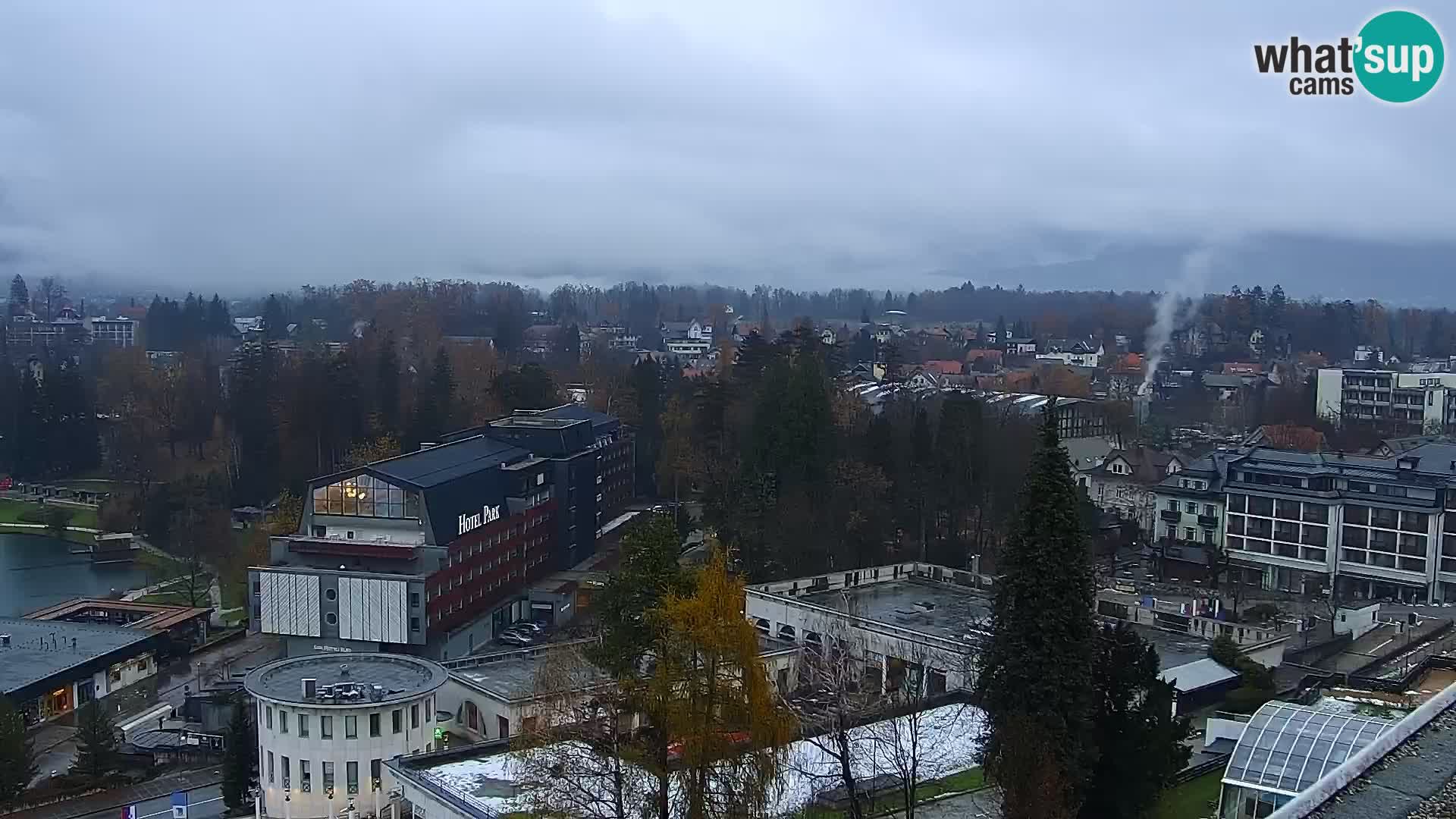 Panorama del lago Bled