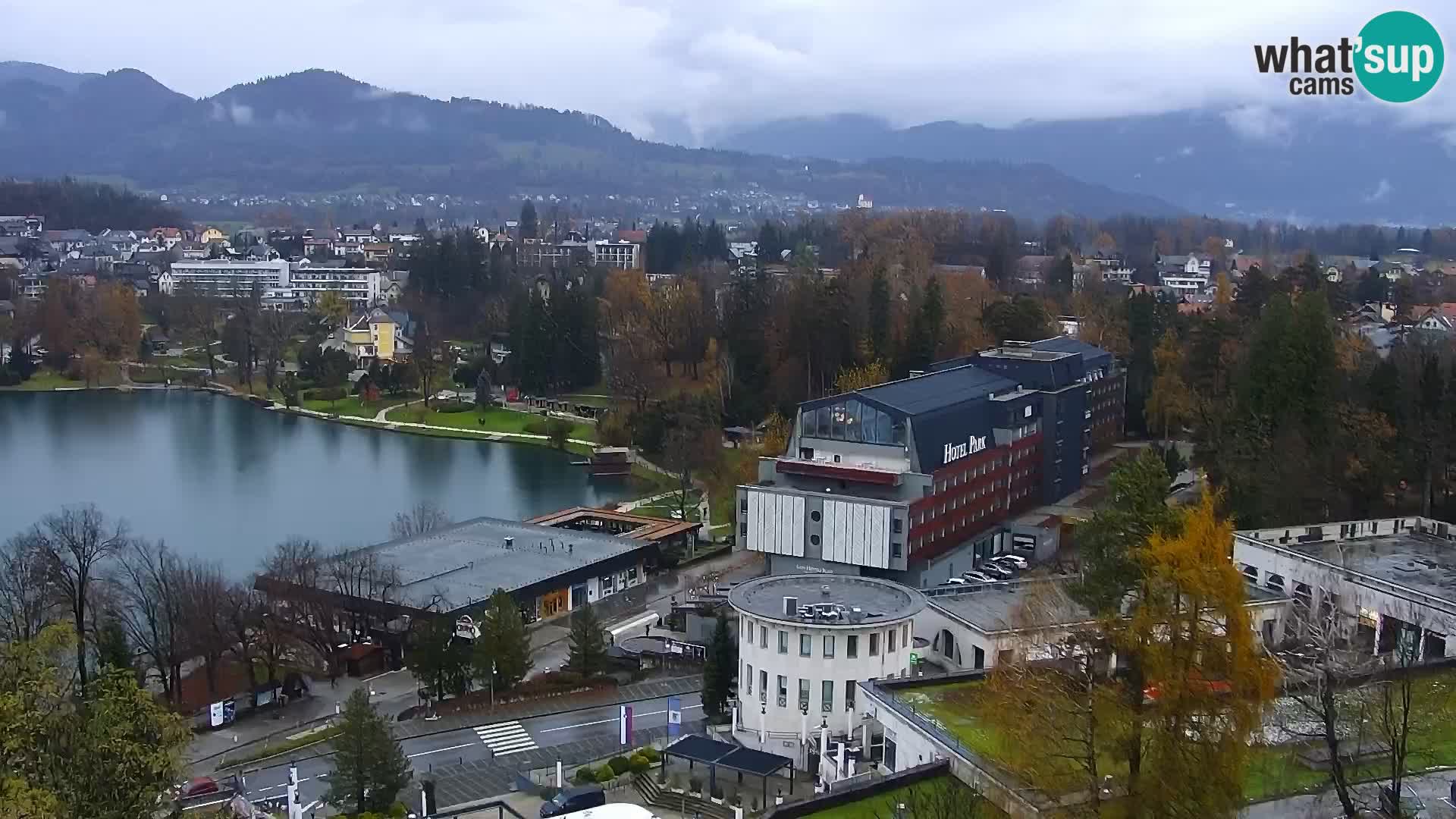 Panorama del lago Bled