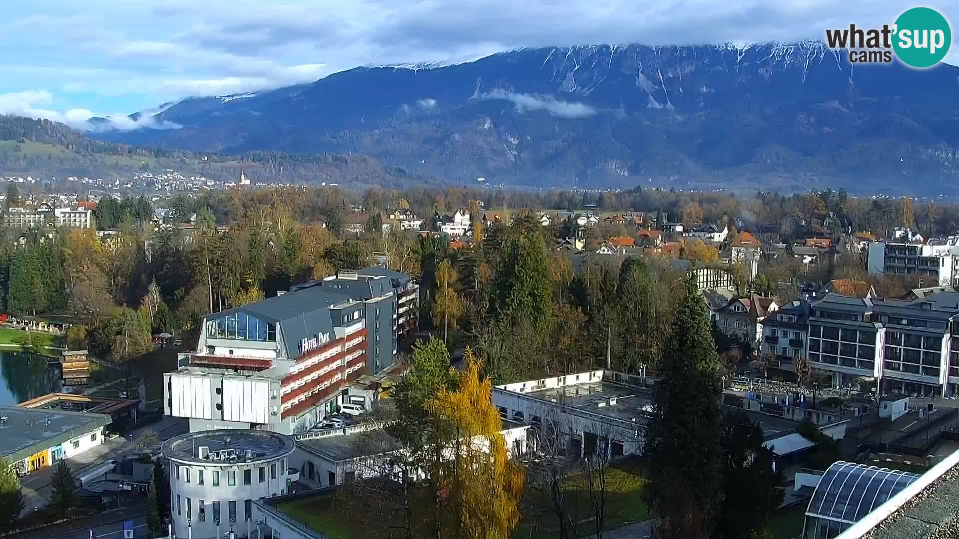 Panorama del lago Bled