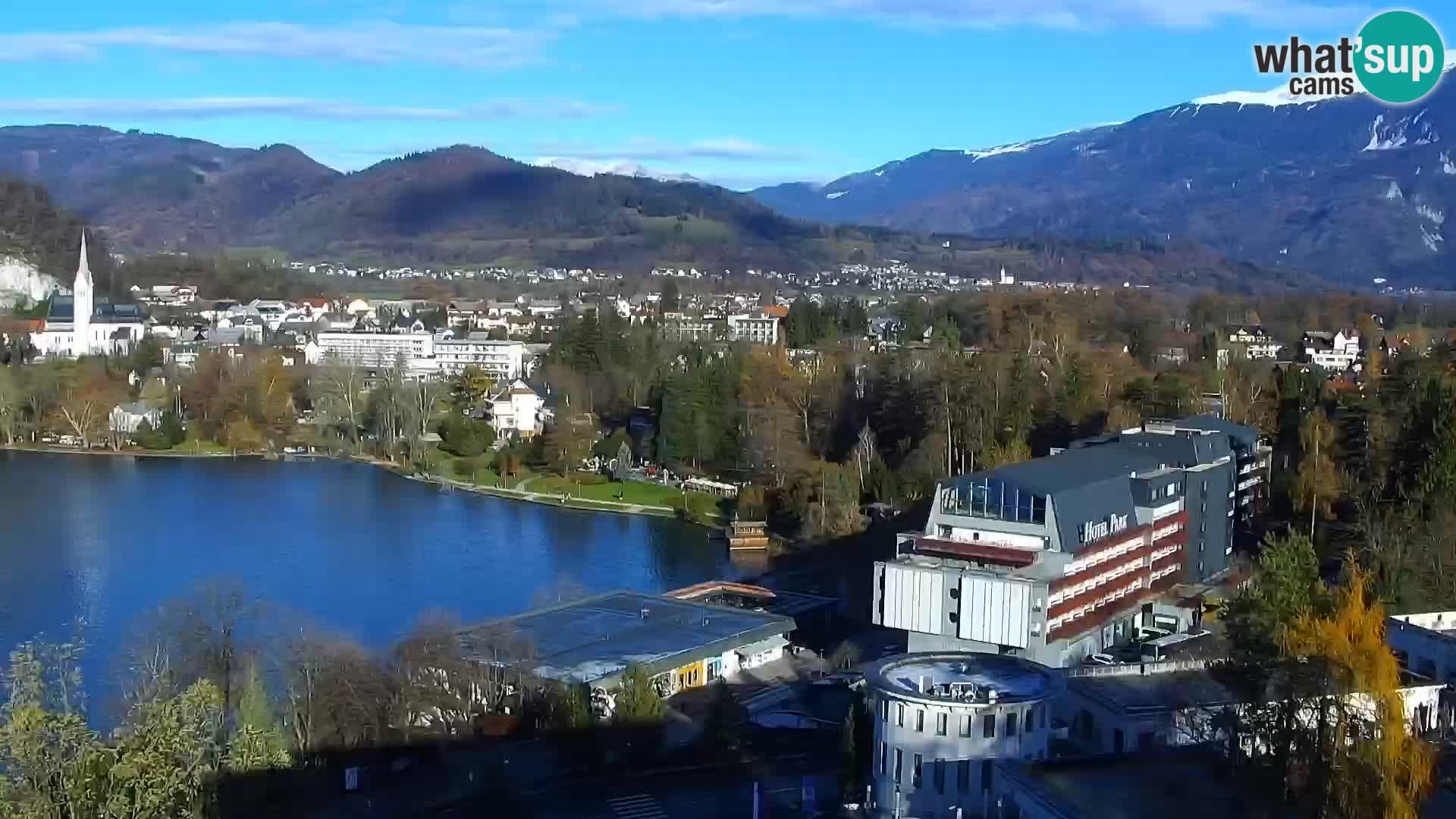 Panorama del lago Bled