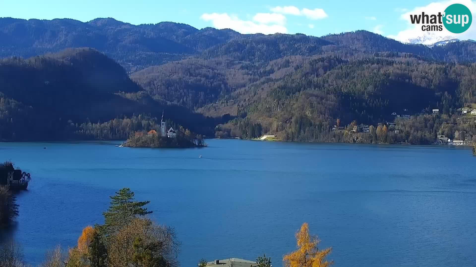 Panorama del lago Bled