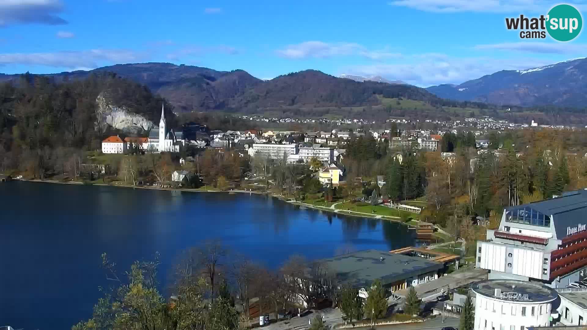 Panorama del lago Bled