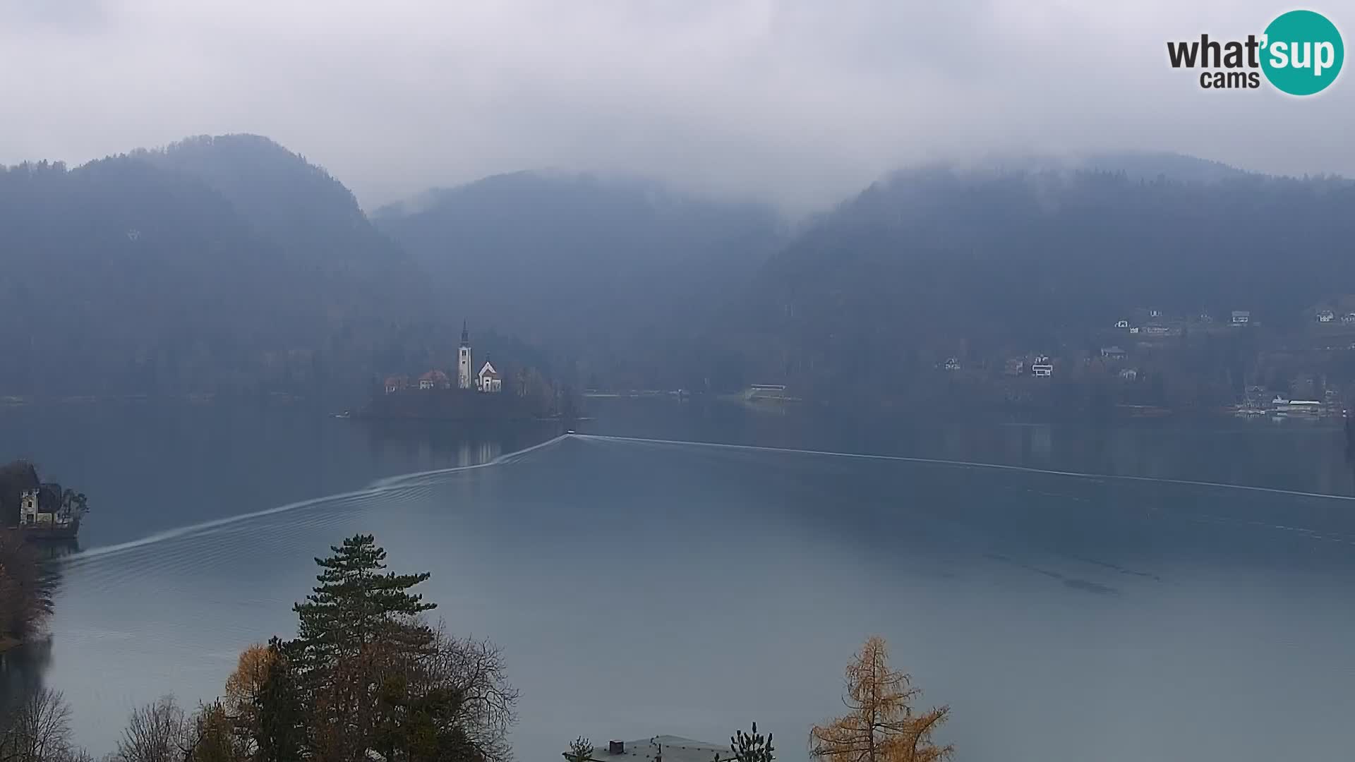 Panorama del lago Bled