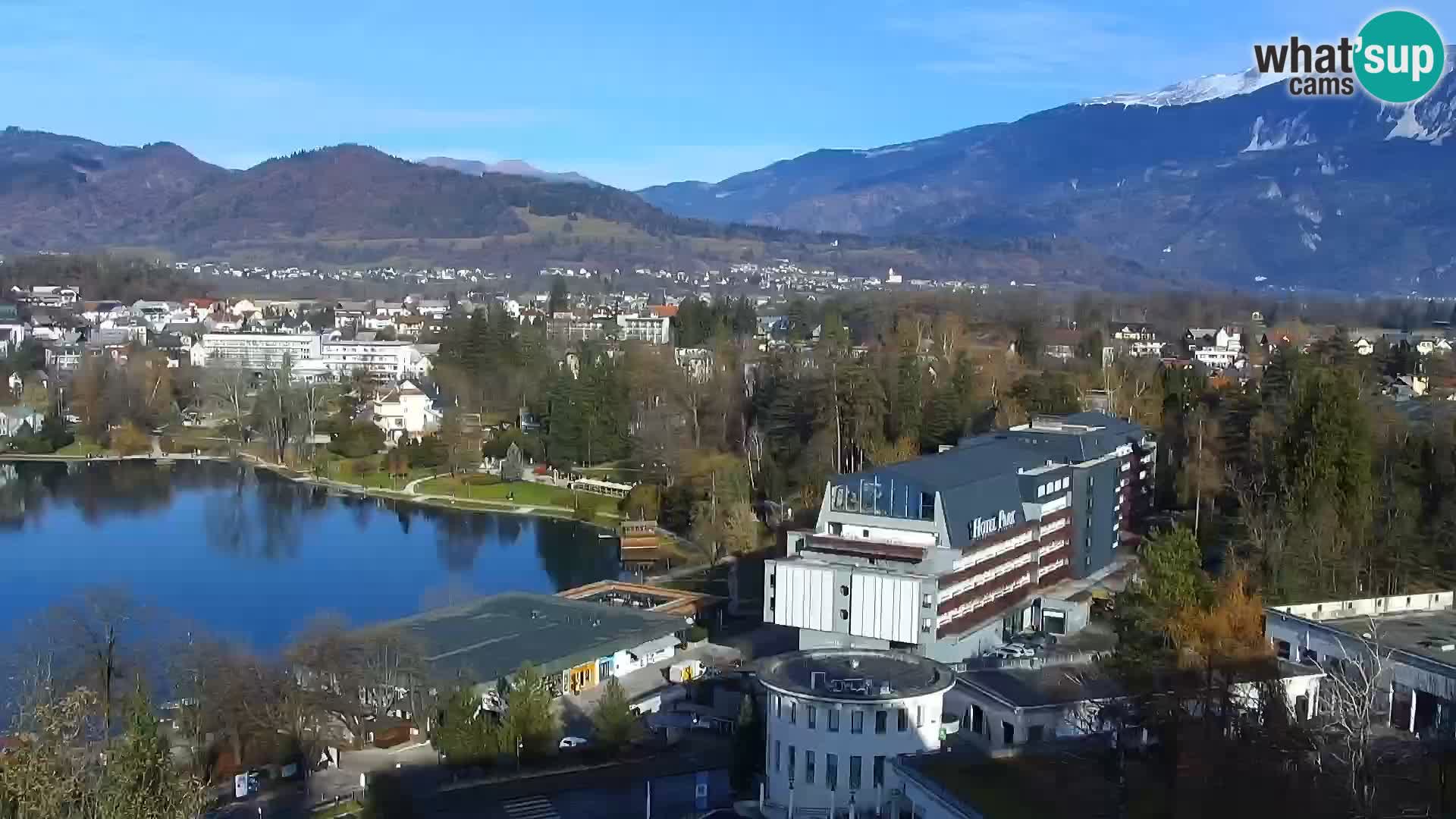 Panorama del lago Bled