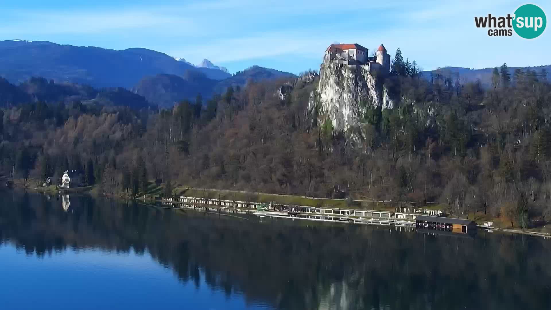 Panorama del lago Bled