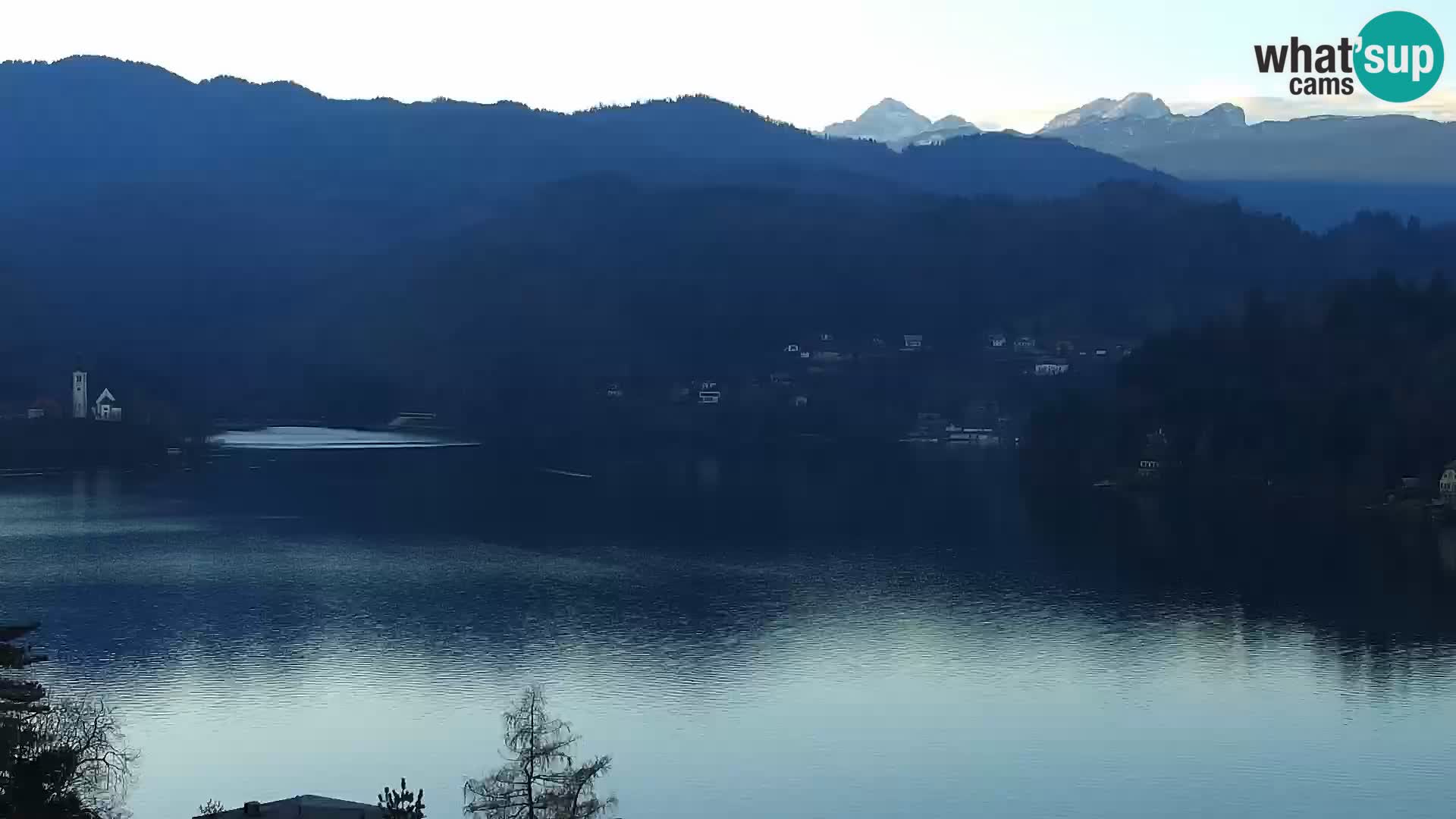 Panorama del lago Bled