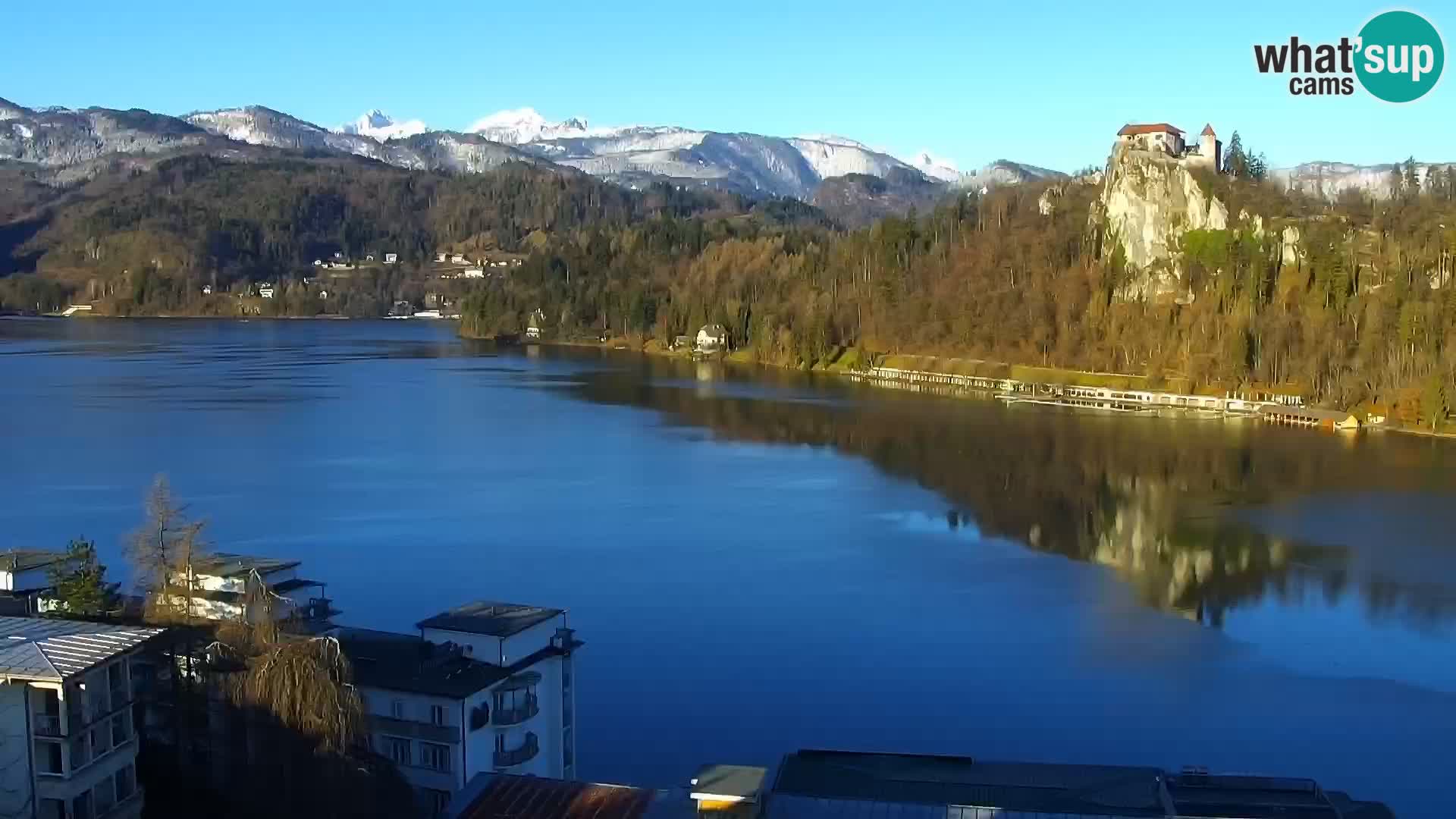 Panorama du lac de Bled