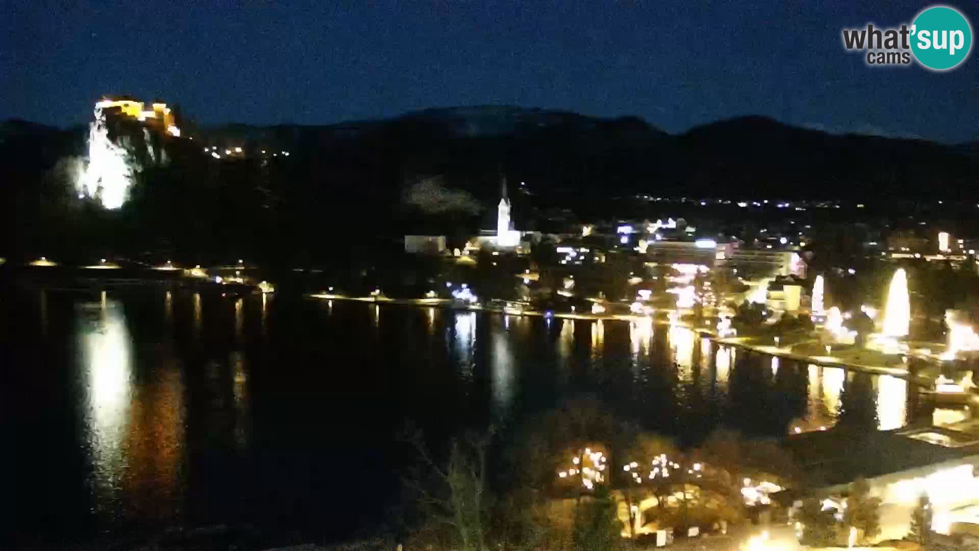 Panorama del lago Bled