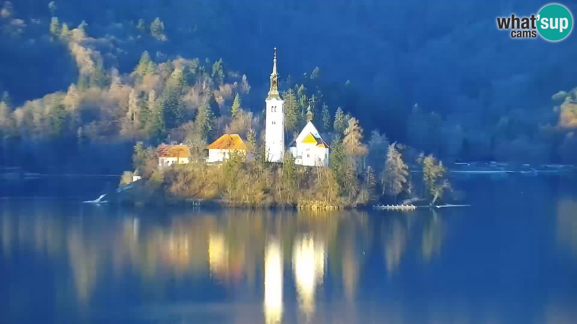 Panorama del lago Bled