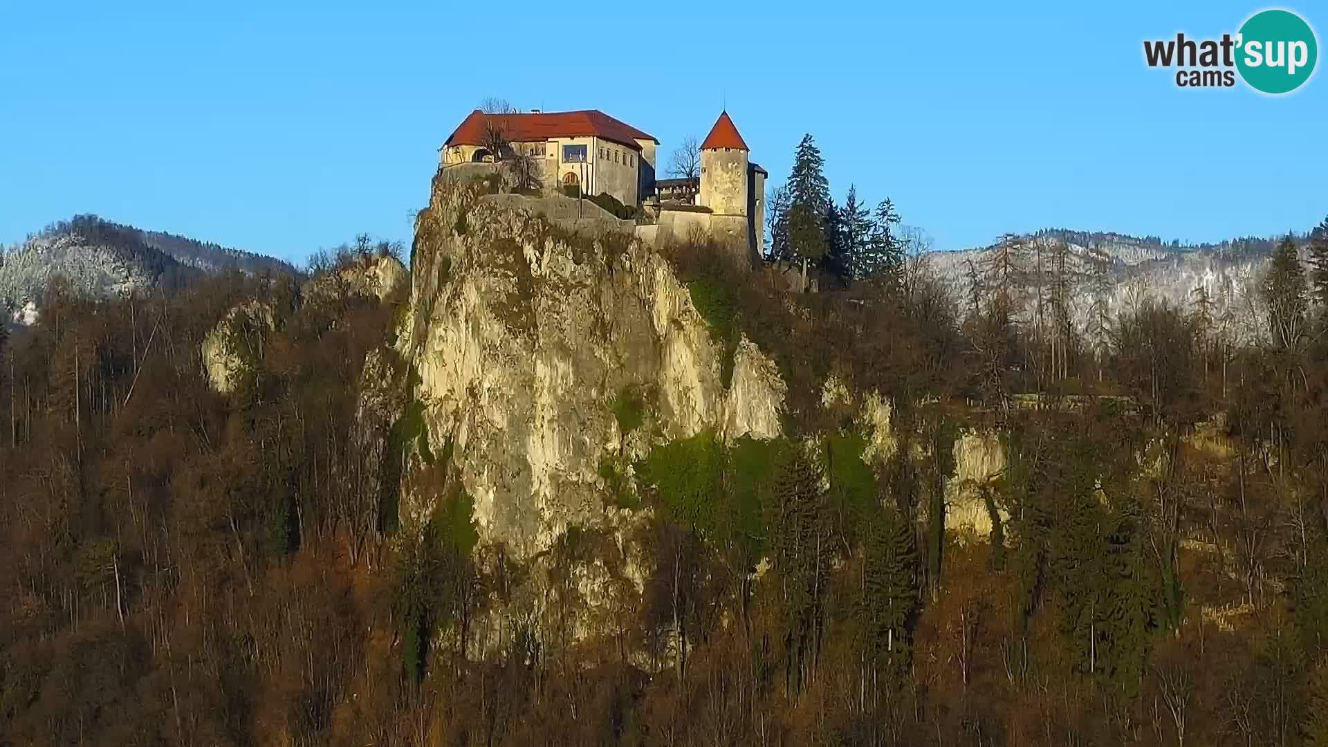 Panorama del lago Bled