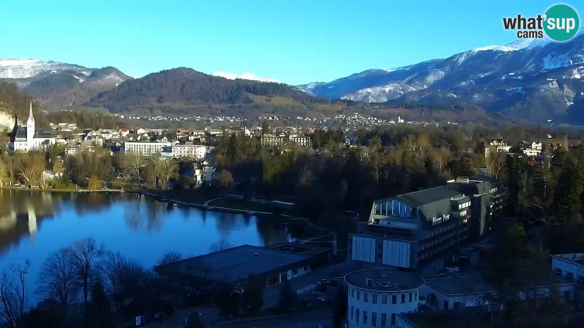 Panorama Blejskega jezera