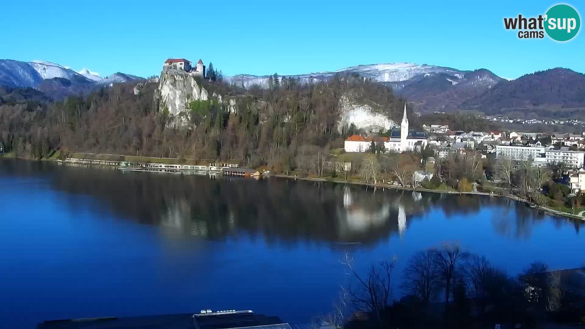 Panorama du lac de Bled