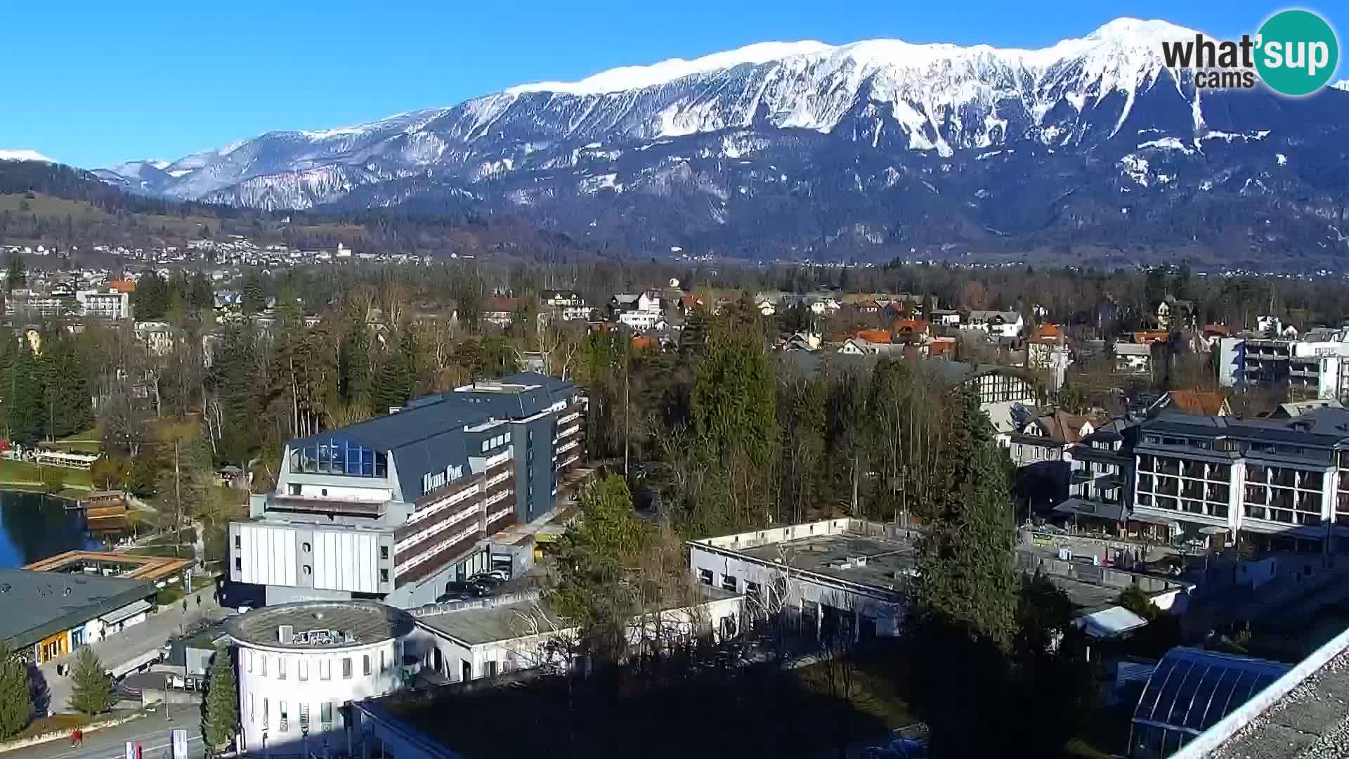 Panorama del lago Bled