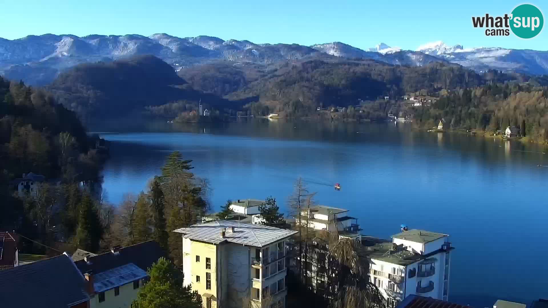 Panorama des Sees Bled