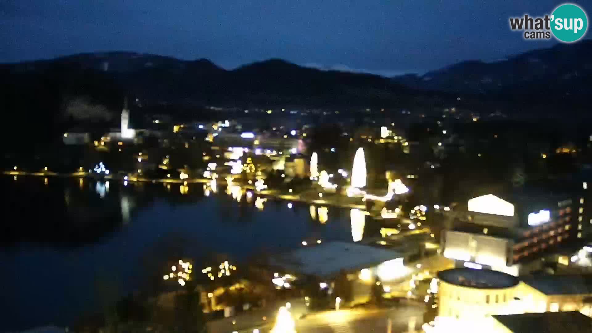 Panorama del lago Bled